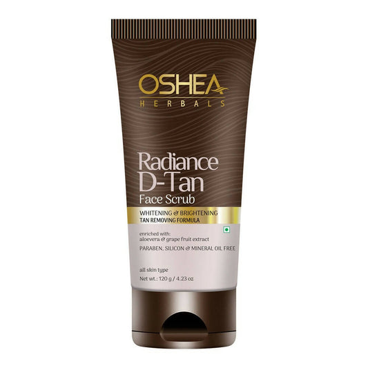 Oshea Herbals Radiance D-Tan Face Scrub - BUDEN