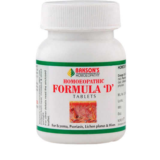 Bakson's Homoeopathic Formula D Tablet