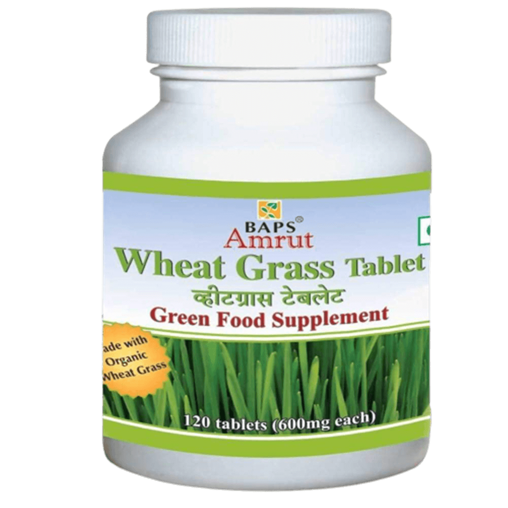 Baps Amrut Wheat Grass Tablets