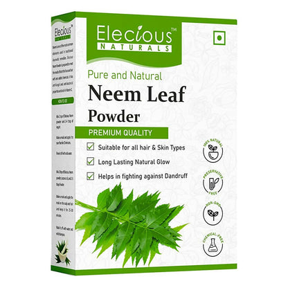 Elecious Naturals Neem Powder For Face Pack And Hair Mask