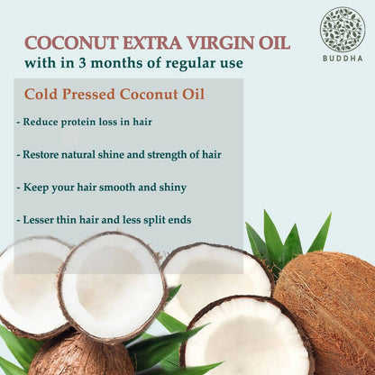 Buddha Natural Cold Pressed Extra Virgin Coconut Oil