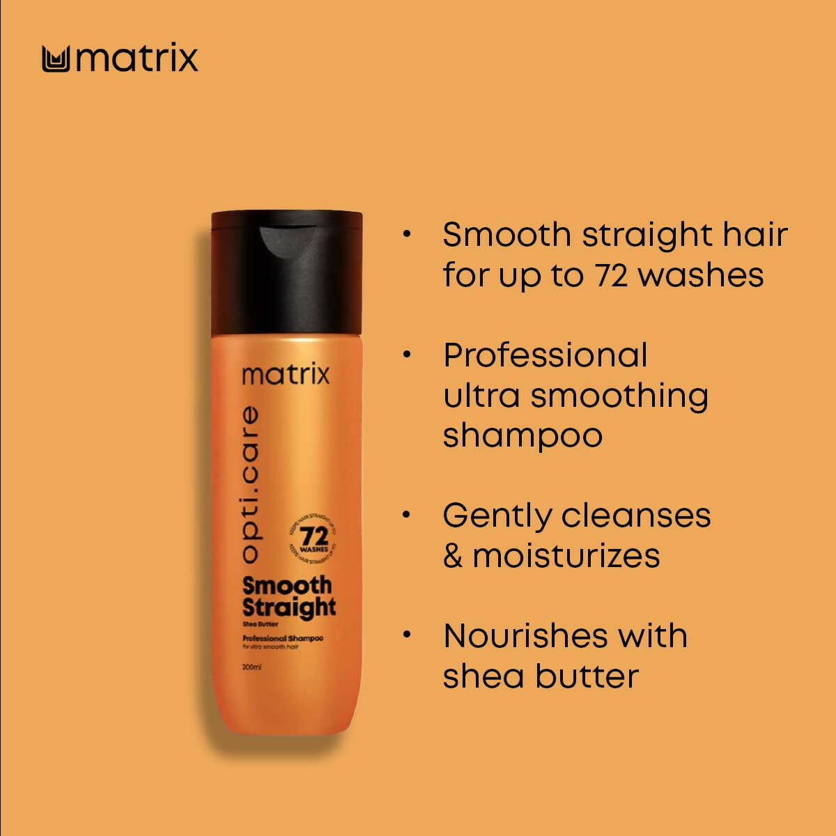 Matrix Opti. Care Smooth Straight Professional Ultra Smoothing Shampoo And Conditioner Combo