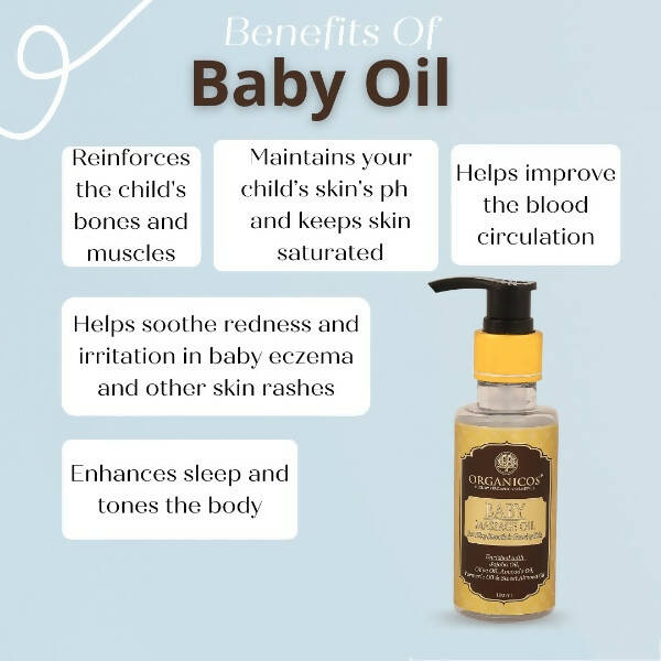 Organicos Baby Massage Oil