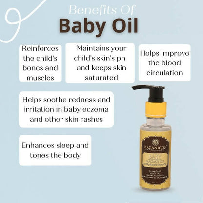 Organicos Baby Massage Oil