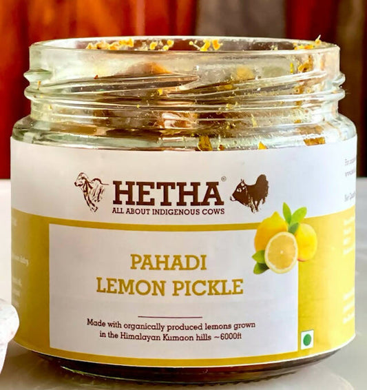 Hetha Pahadi Kagzi Nimbu Achar - BUDNE