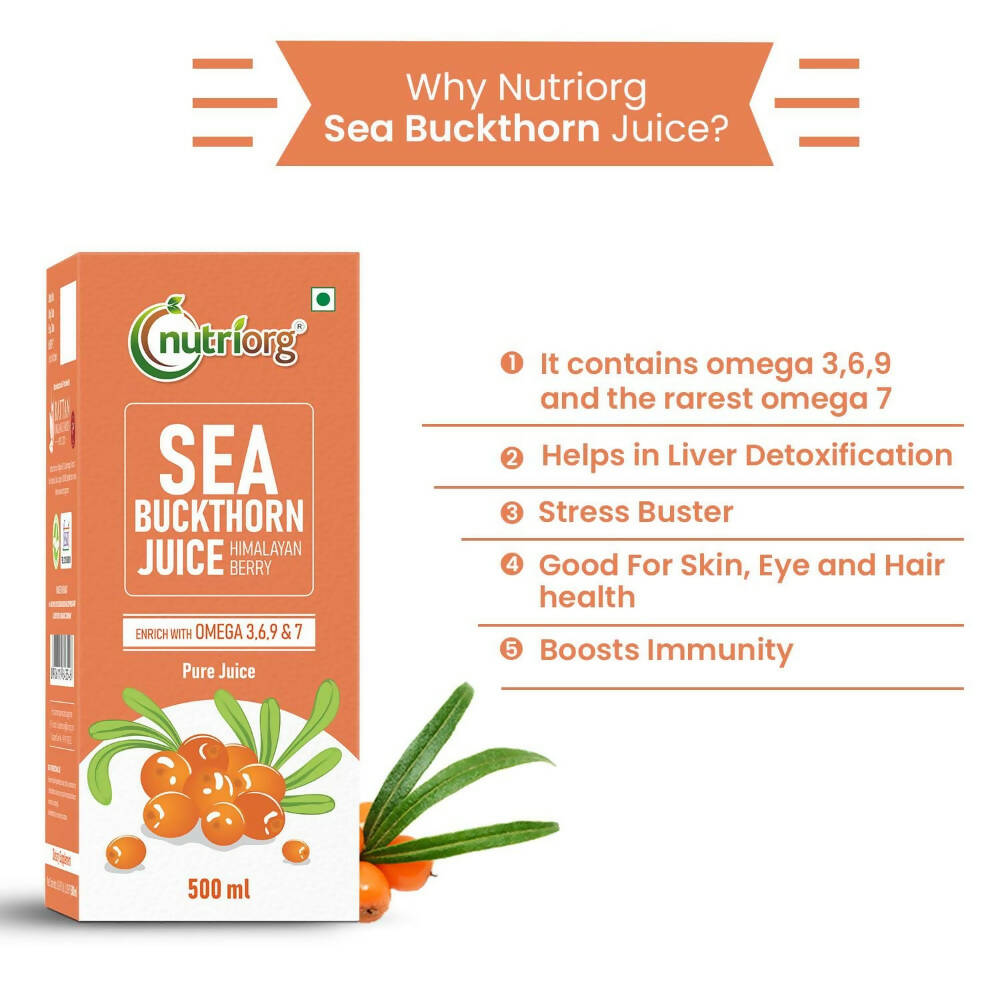 Nutriorg Seabuckthorn Juice