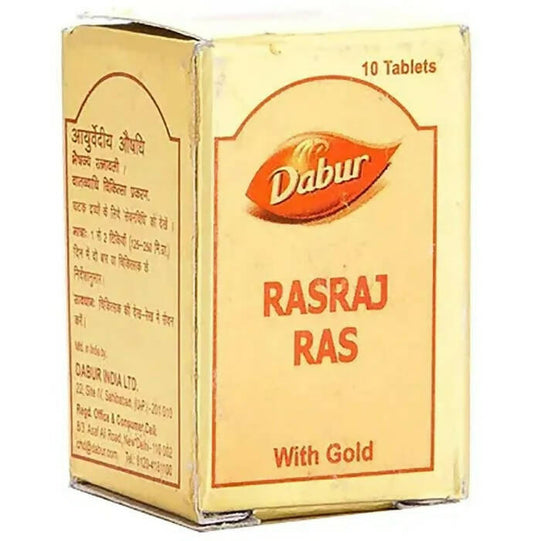 Dabur Rasraj Ras with Gold Tablets -  usa australia canada 