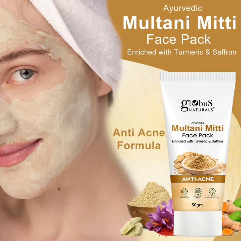 Globus Naturals Anti Acne Multani Mitti Face Pack