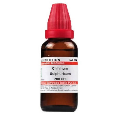 Dr. Willmar Schwabe India Chininum Sulphuricum Dilution 200 ch