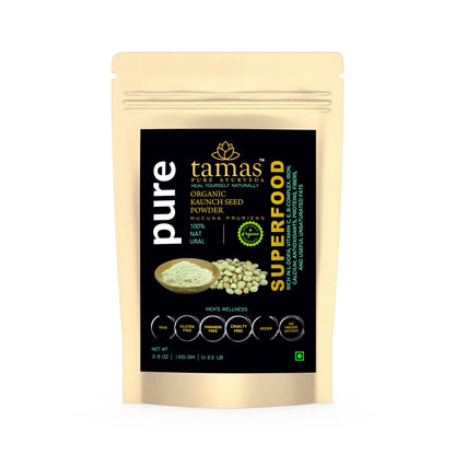 Tamas Pure Ayurveda Superfood Organic kaunch Seed Powder