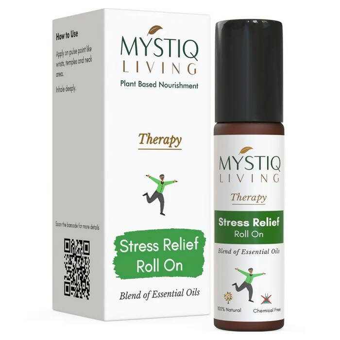 Mystiq Living Therapy Stress Relief Roll On - BUDEN