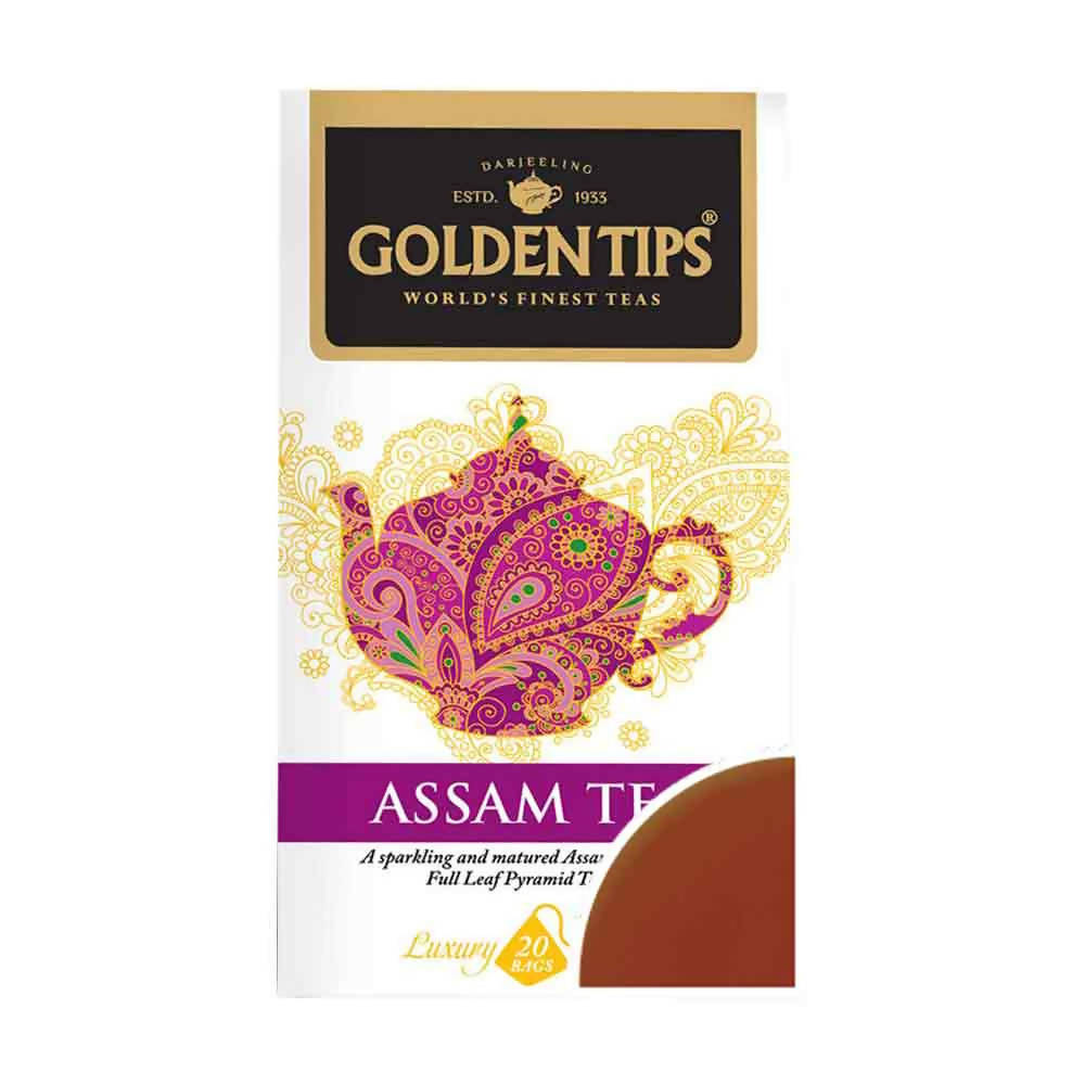 Golden Tips Full Leaf Pyramid - Tea Bags - BUDNE