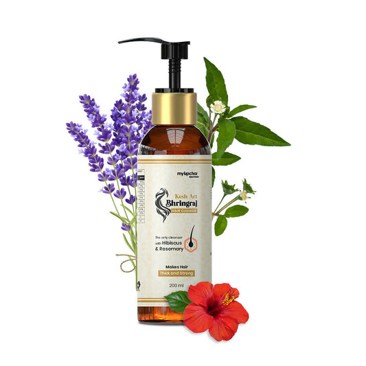 myUpchar Ayurveda KeshArt Bhringraj Hair Cleanser Shampoo - buy-in-usa-australia-canada