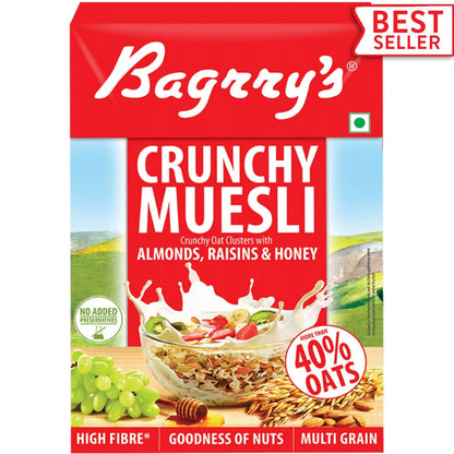 Bagrry's Crunchy Muesli - Almonds, Raisins & Honey - BUDNE