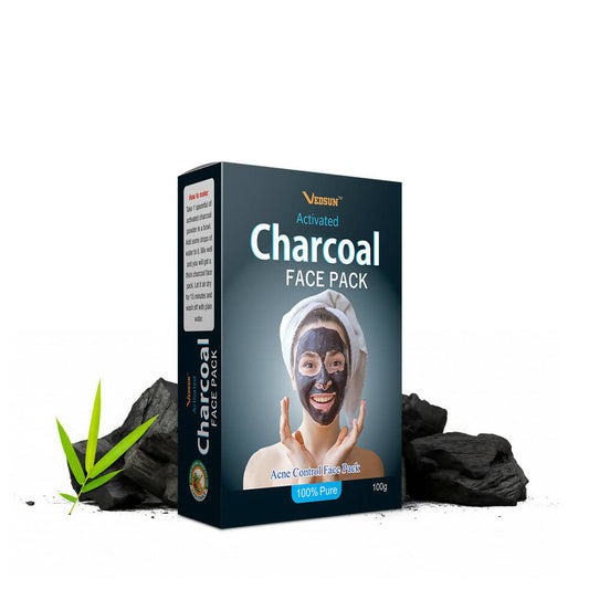 Vedsun Naturals Charcoal Face Pack Powder