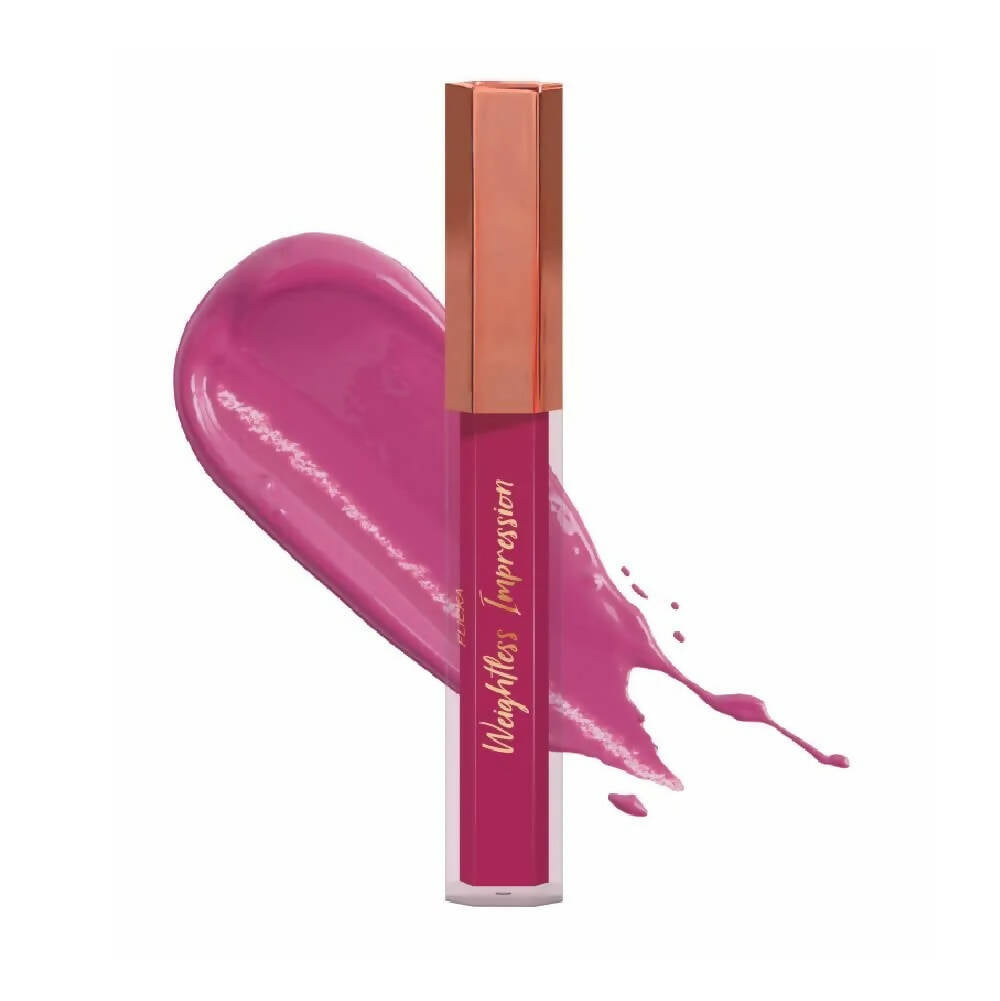 FLiCKA Weightless Impression 09 September - Purple Matte Finish Liquid Lipstick - BUDNE