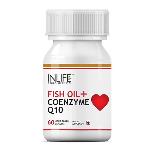 Inlife Fish Oil With Coenzyme Q10 Capsules