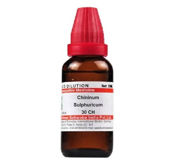 Dr. Willmar Schwabe India Chininum Sulphuricum Dilution 30 ch