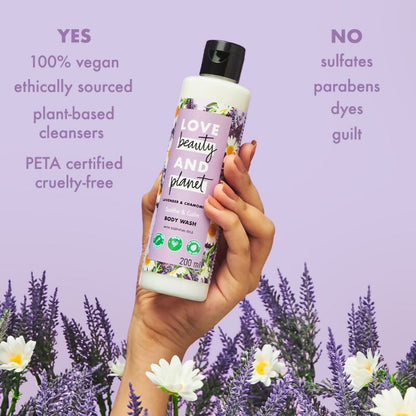 Love Beauty And Planet Lavender & Chamomile Calming Body Wash