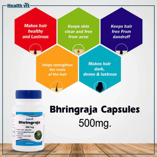 Healthvit Bhringraja Capsules