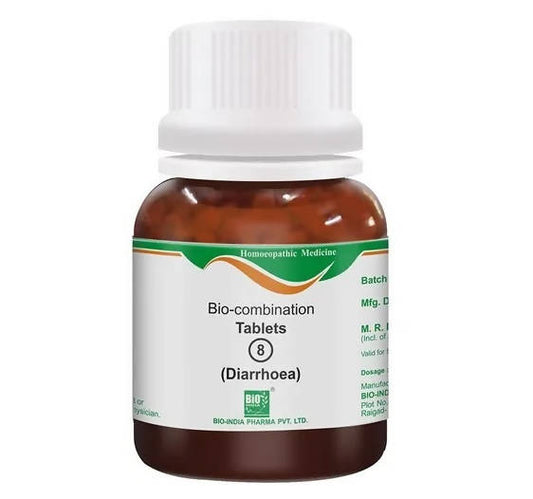 Bio India Homeopathy Bio-combination 8 Tablets