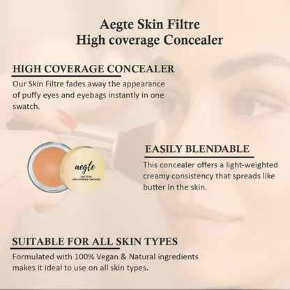 Aegte Skin Filter High Coverage Concealer - Medium Natural
