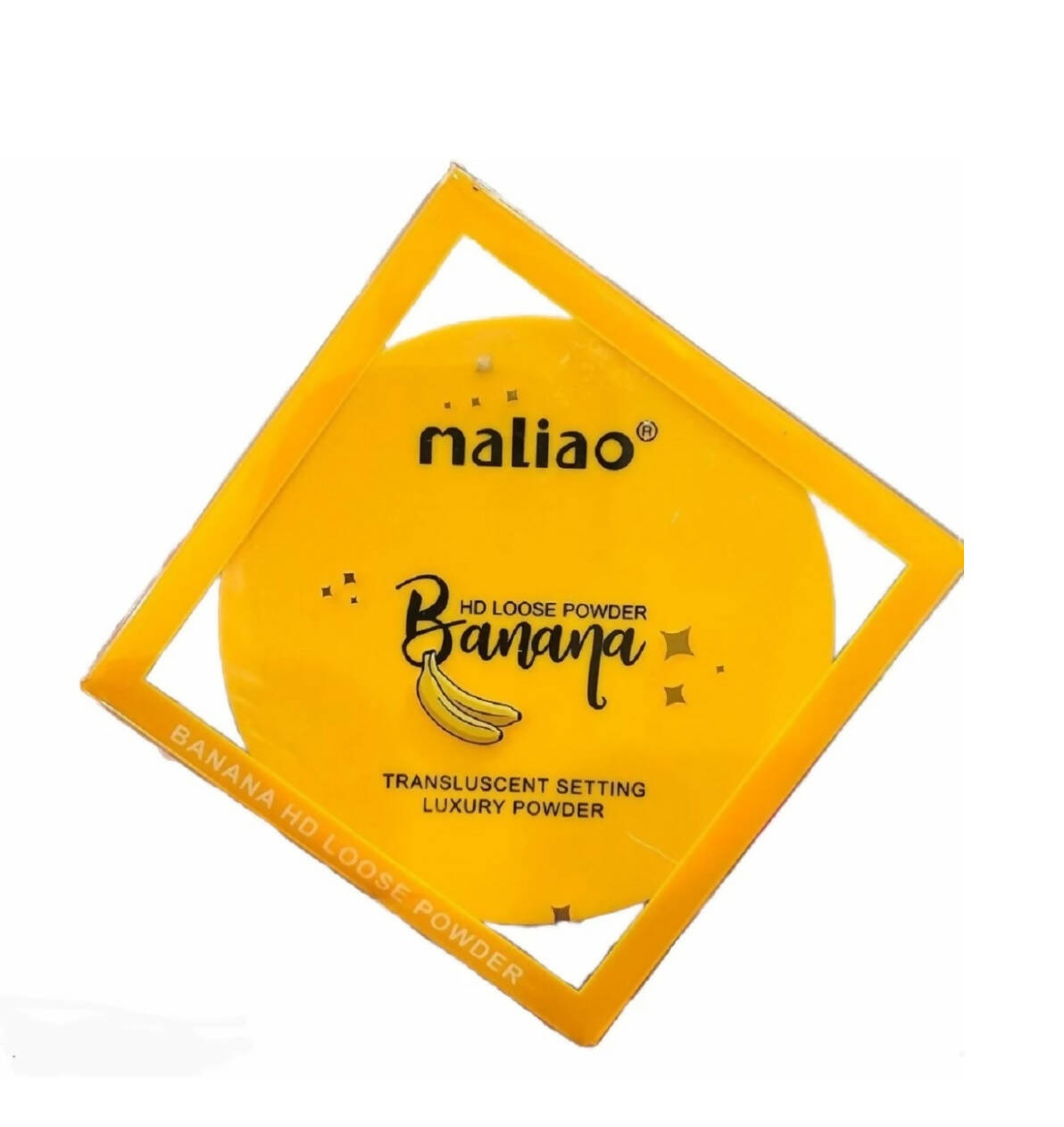 Maliao Translucent Setting HD Banana Luxury Loose Powder