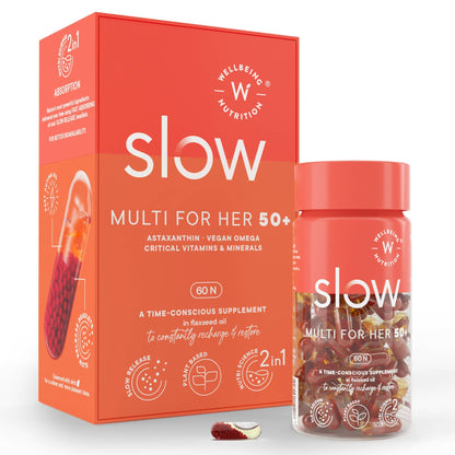 Wellbeing Nutrition Slow | Multivitamin for Her 50+ Capsules