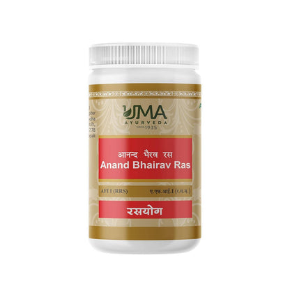 Uma Ayurveda Anand Bhairav Ras Tablets