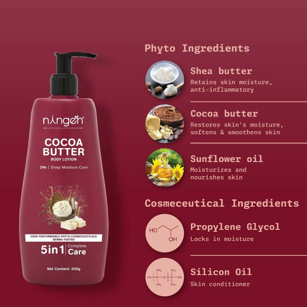 Ningen Cocoa Butter Body Lotion