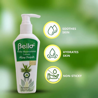 Bello Herbals Body Moisturizing Lotion Aloe Fresh