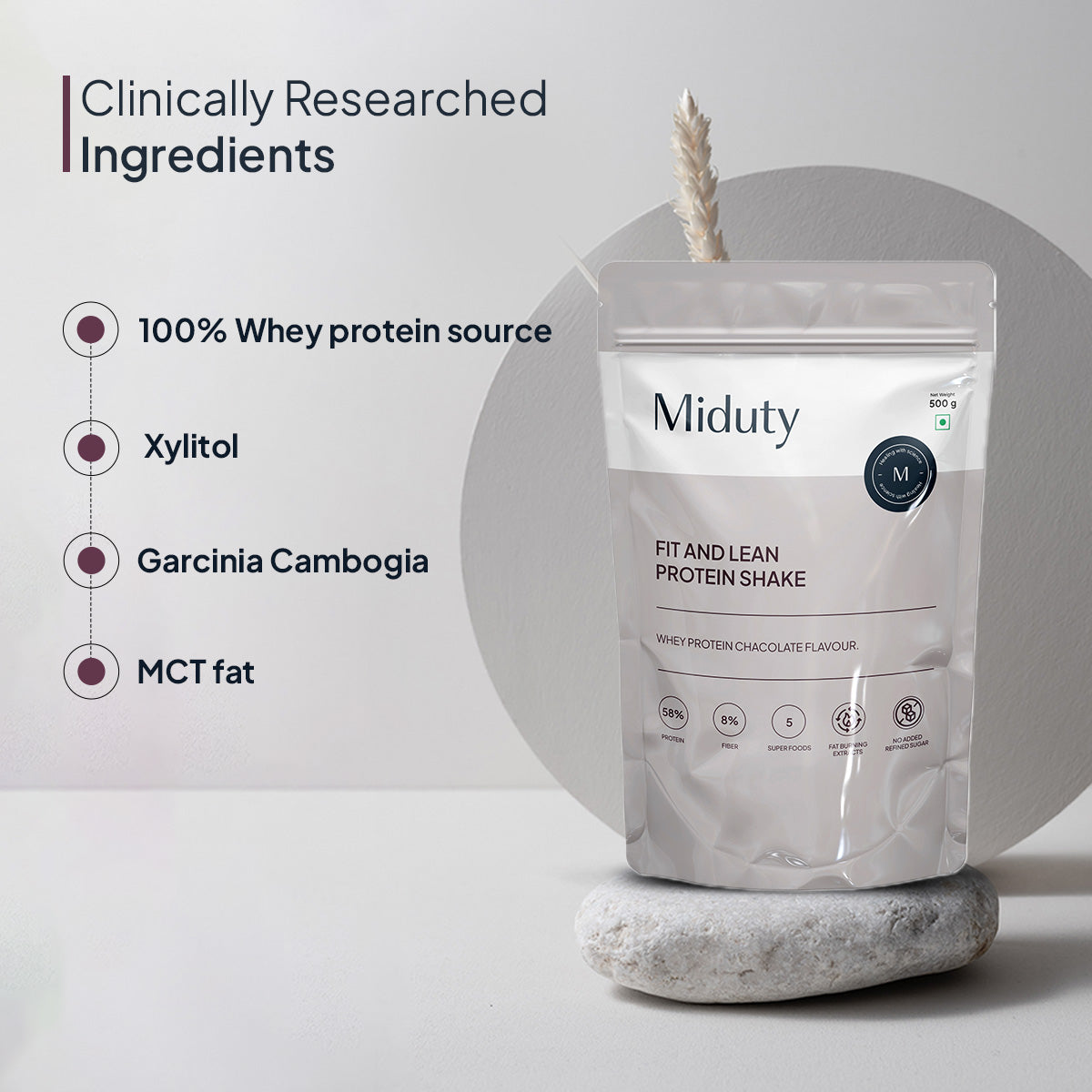 Miduty by Palak Notes Fit & Lean Protein Shake