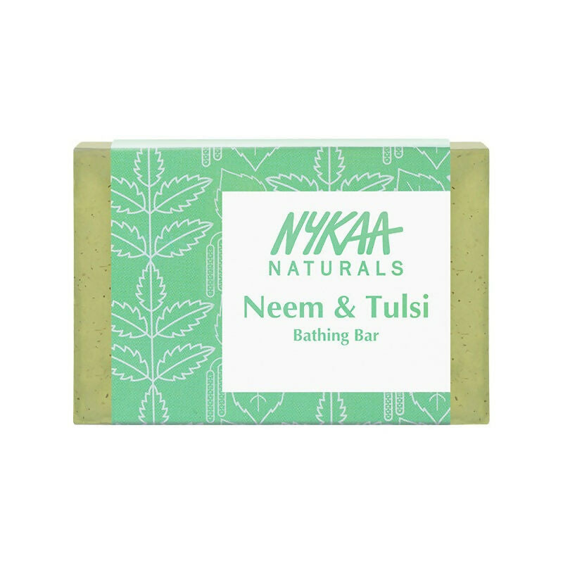 Nykaa Naturals Neem & Tulsi Purifying Bathing Soap