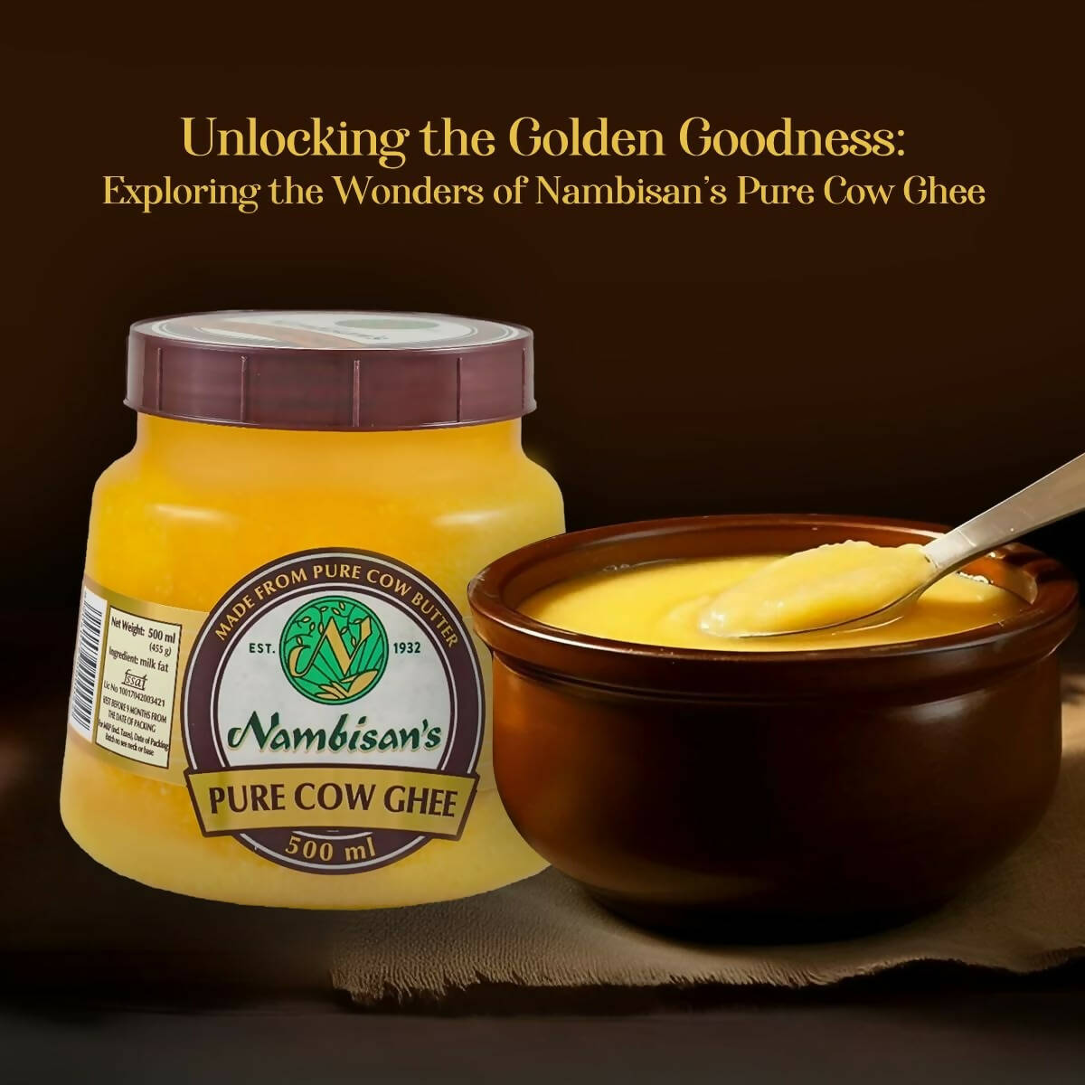 Nambisan'S Pure Cow Ghee