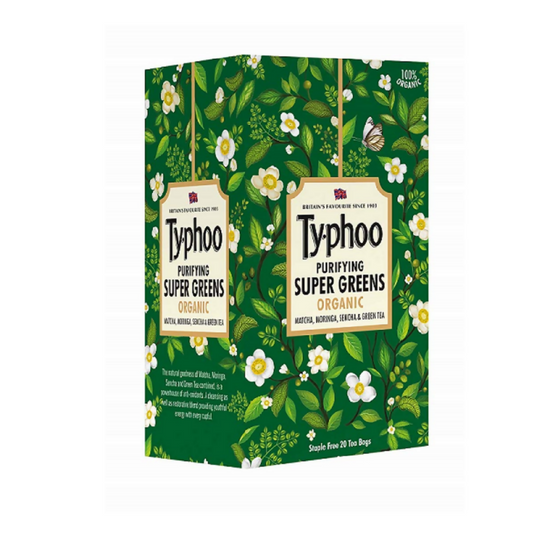 Typhoo Purifying Super Greens Organic Tea Bags - BUDNE