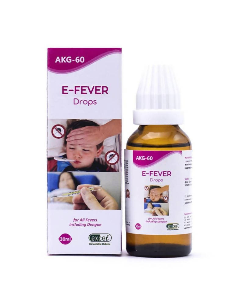 Excel Pharma AKG-60 E-Fever Drops