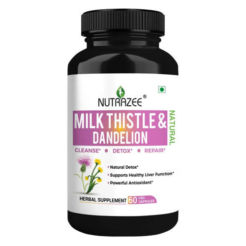 Nutrazee Milk Thistle & Dandelion Vegan Capsules