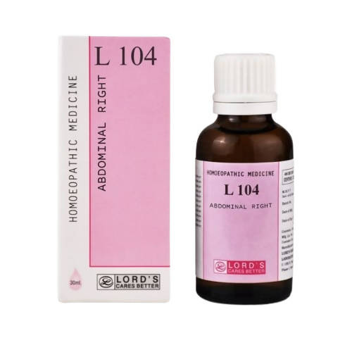 Lord's Homeopathy L 104 Drops