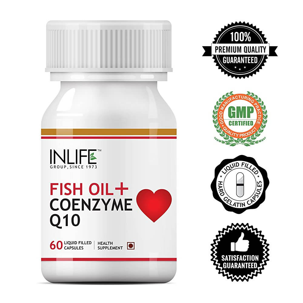 Inlife Fish Oil With Coenzyme Q10 Capsules