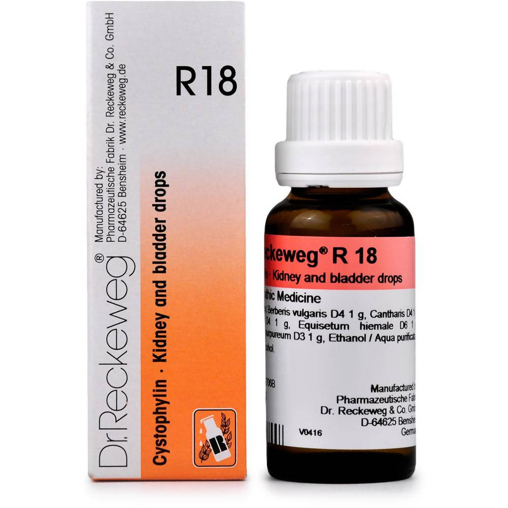Dr. Reckeweg R18 Kidney and Bladder Drops - BUDNE