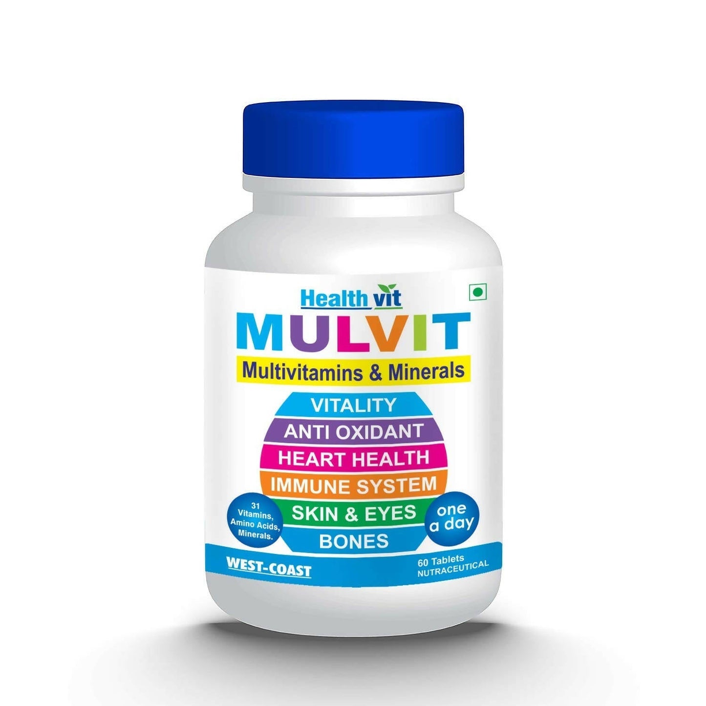 Healthvit Mulvit Multivitamins and Minerals Tablets -  usa australia canada 