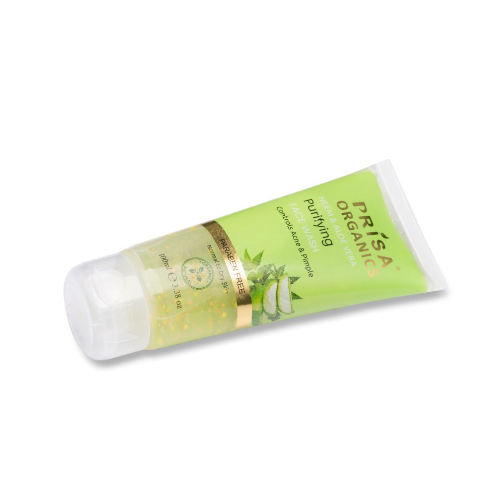 Prisa Organics Neem & Aloe Vera Face Wash