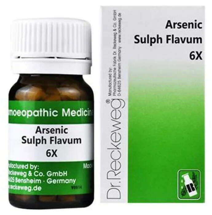 Dr. Reckeweg Arsenic Sulph Flavum Trituration Tablets - usa canada australia