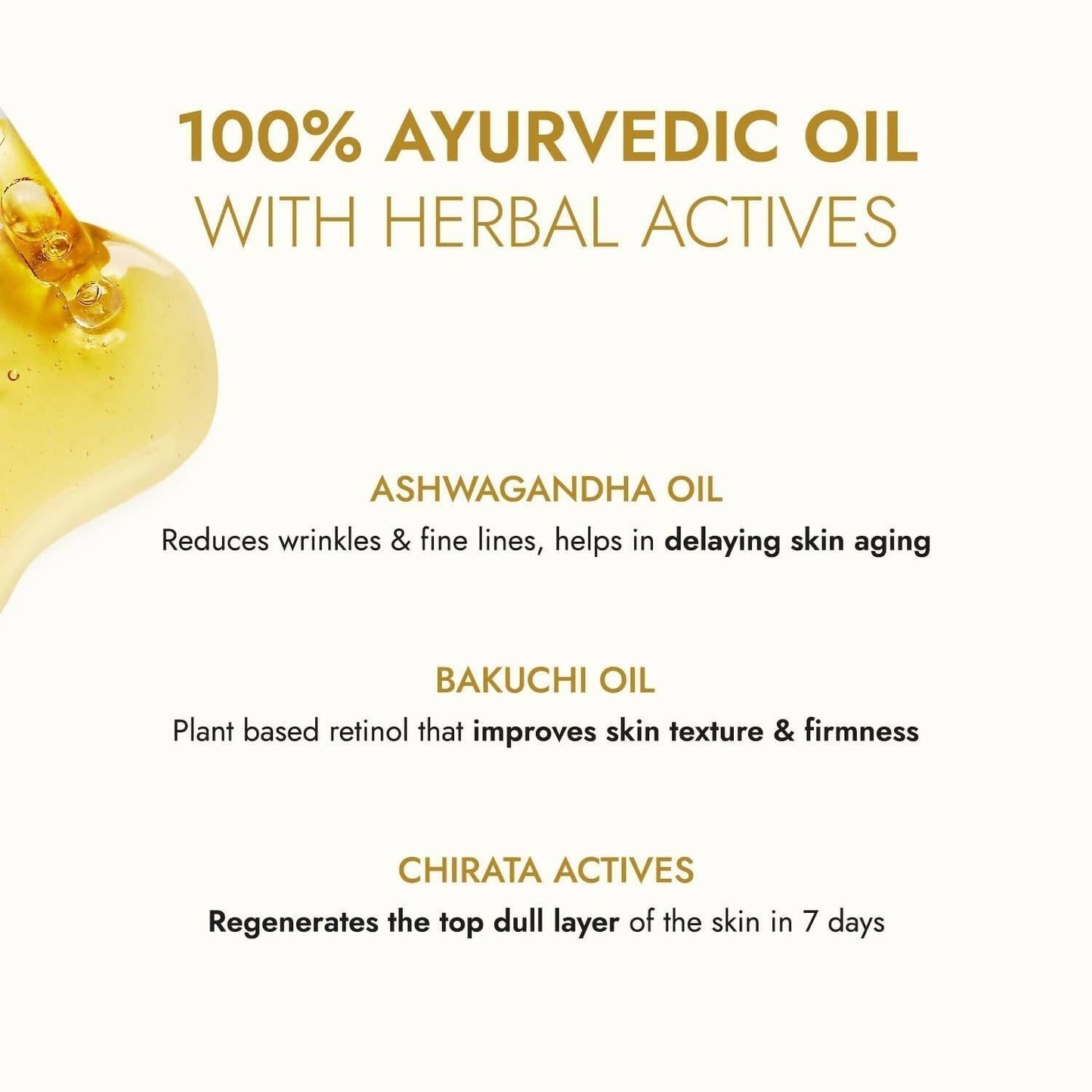 Kapiva Ayurveda Skin Rituals Ashwagandha Anti-Aging Face Oil