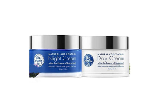 The Moms Co Natural Age Control Day And Night Care Combo - BUDNE