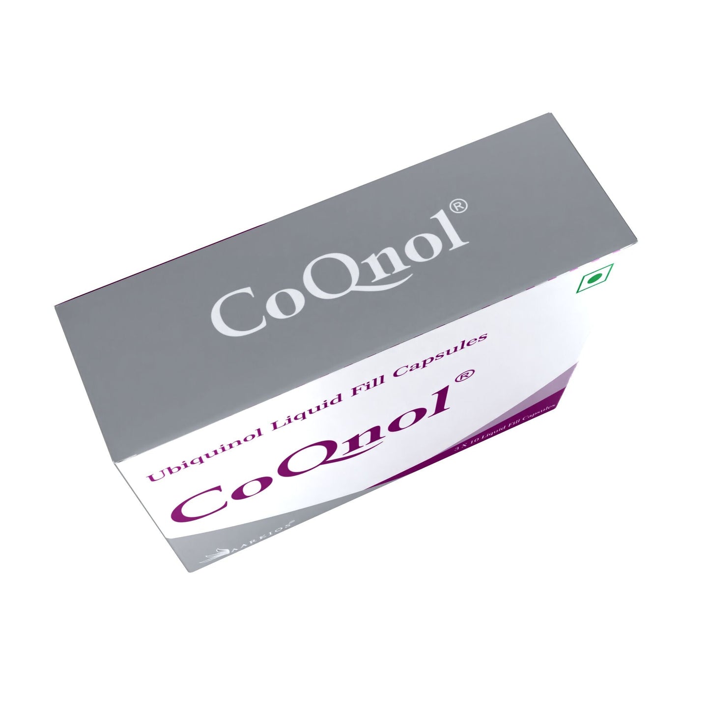 Aarkios CoQnol Ubiquinol 100 mg Capsules