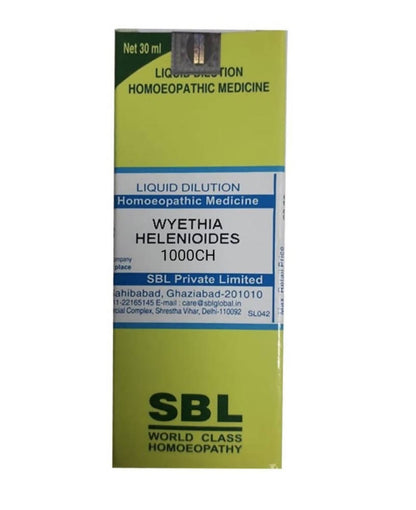 SBL Homeopathy Wyethia Helenioides Dilution
