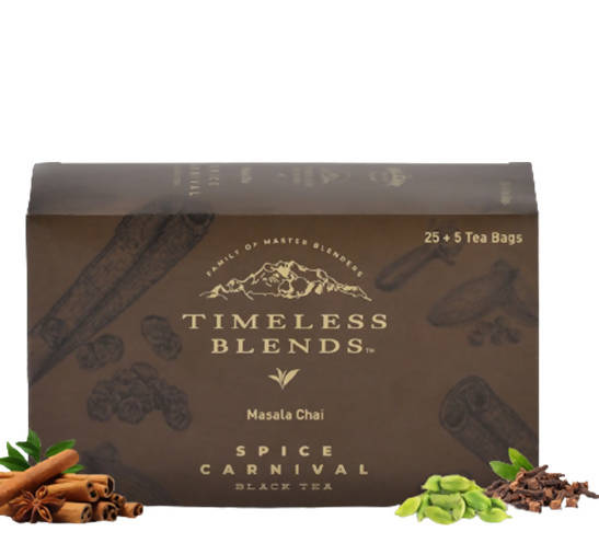 The Hillcart Tales Timeless Blends Spice Carnival Black Tea Bags - buy in USA, Australia, Canada