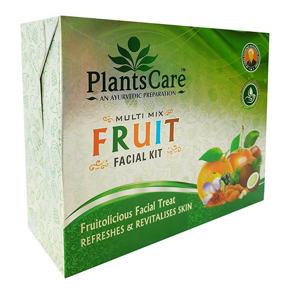 Plants Care Multi Mix Fruit Facial kit 180g+100ml - BUDNEN