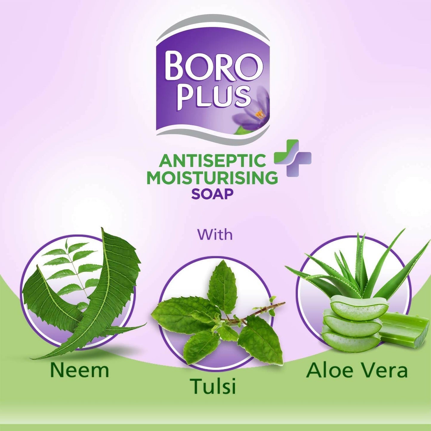 BoroPlus Antiseptic And Moisturising Bathing Soap With Aloe Vera, Neem And Tulsi